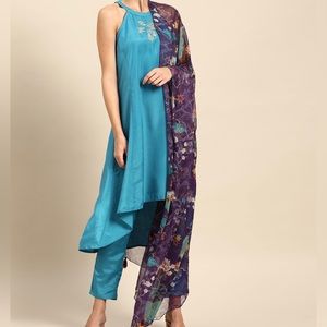Blue kurta set
